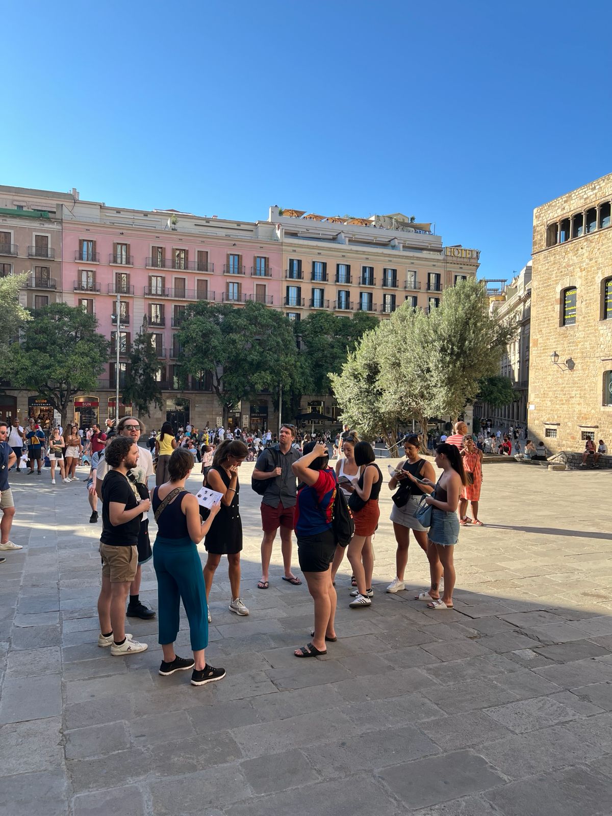 Barcelona street scene